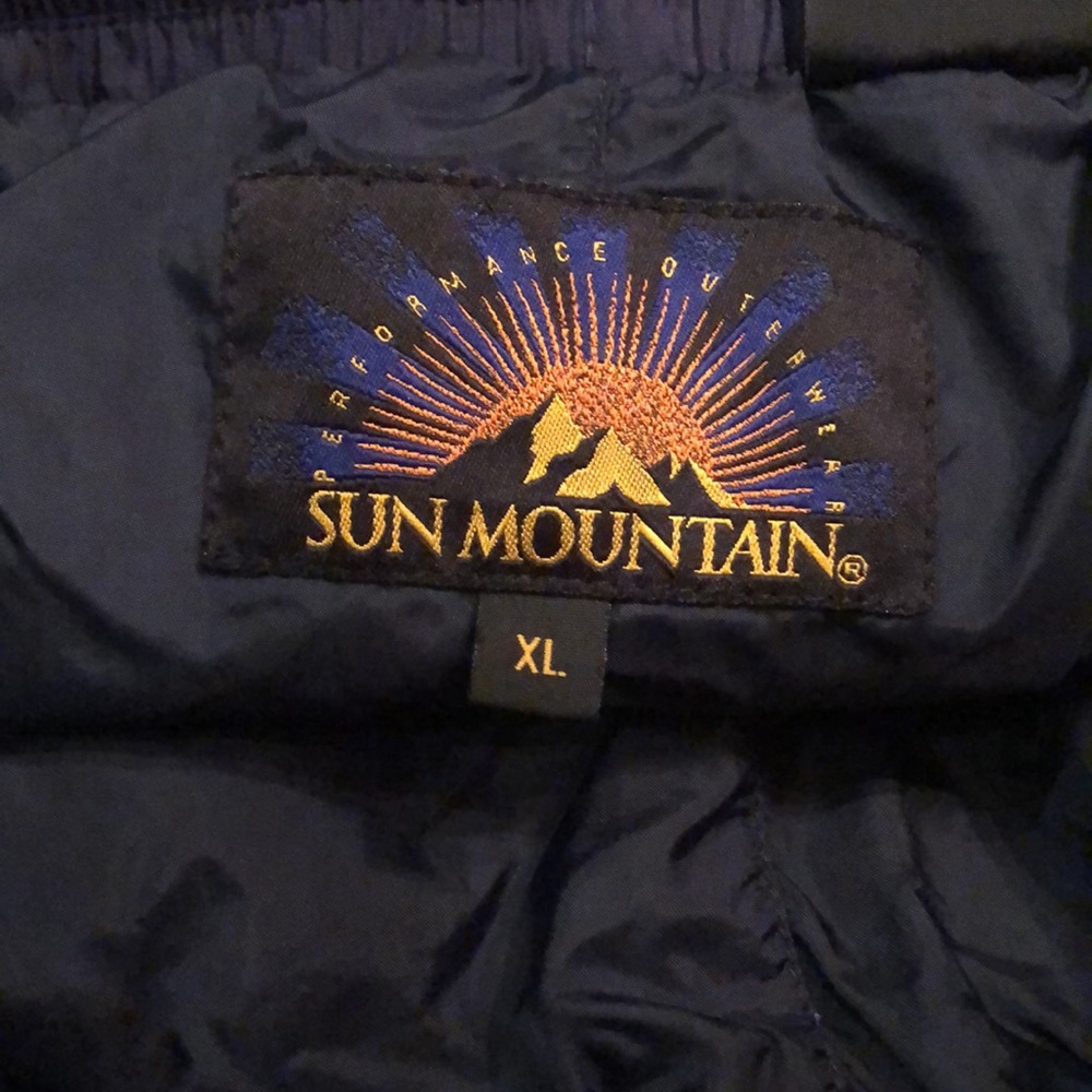 🏔Sun Mountain Mens Performace Outerwear Poly/Nylon Pants, elastic waist band